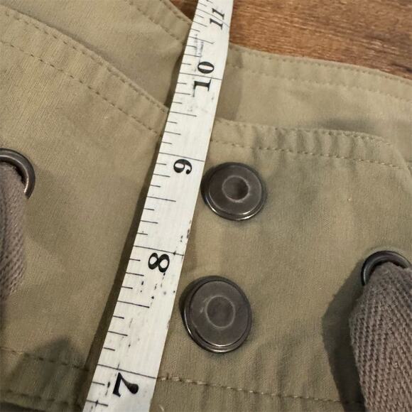 Columbia Roll-Up Pants 10 Khaki Omni-Shield Repellency Outdoor Gorpcore FLAW - Picture 13 of 14